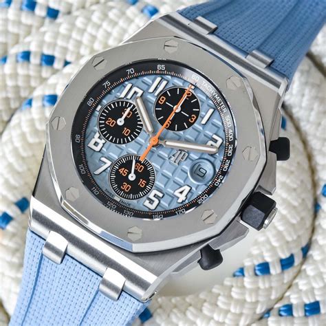 audemars piguet blue face|Audemars Piguet baby blue.